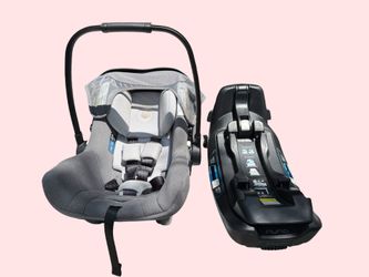 Bugaboo Turtle Air by Nuna Gray Infant Car Seat w/Base