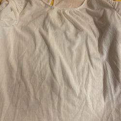 White Blouse Size Large 