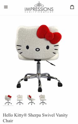 Hello kitty vanity chair