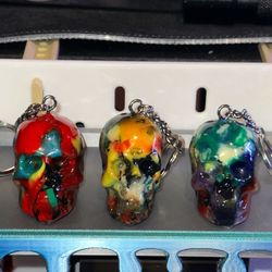 Skull key chains