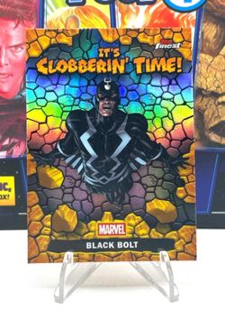 2026 Topps Fantastic Four 65th Anniv. Black Bolt #CT-01 Refractor