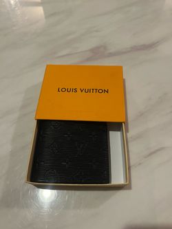 Black Leather Designer Wallet