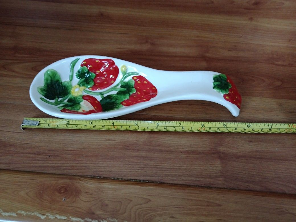 Strawberry Spoon Rest