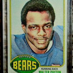 1976 Topps #148  Walter Payton Rookie Card