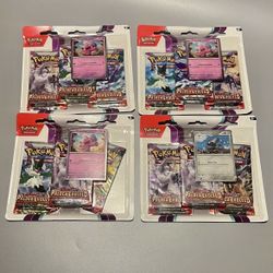 Pokémon Booster Pack All 4 Sets 