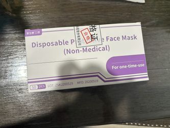 3 layer Disposable Face Masks (per box of 50)