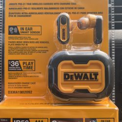 Dewalt Jobsite Wireless Earbuds