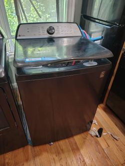 GE smart washer and dryer set