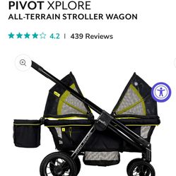 Evenflo Pivot Xplore Double Wagon