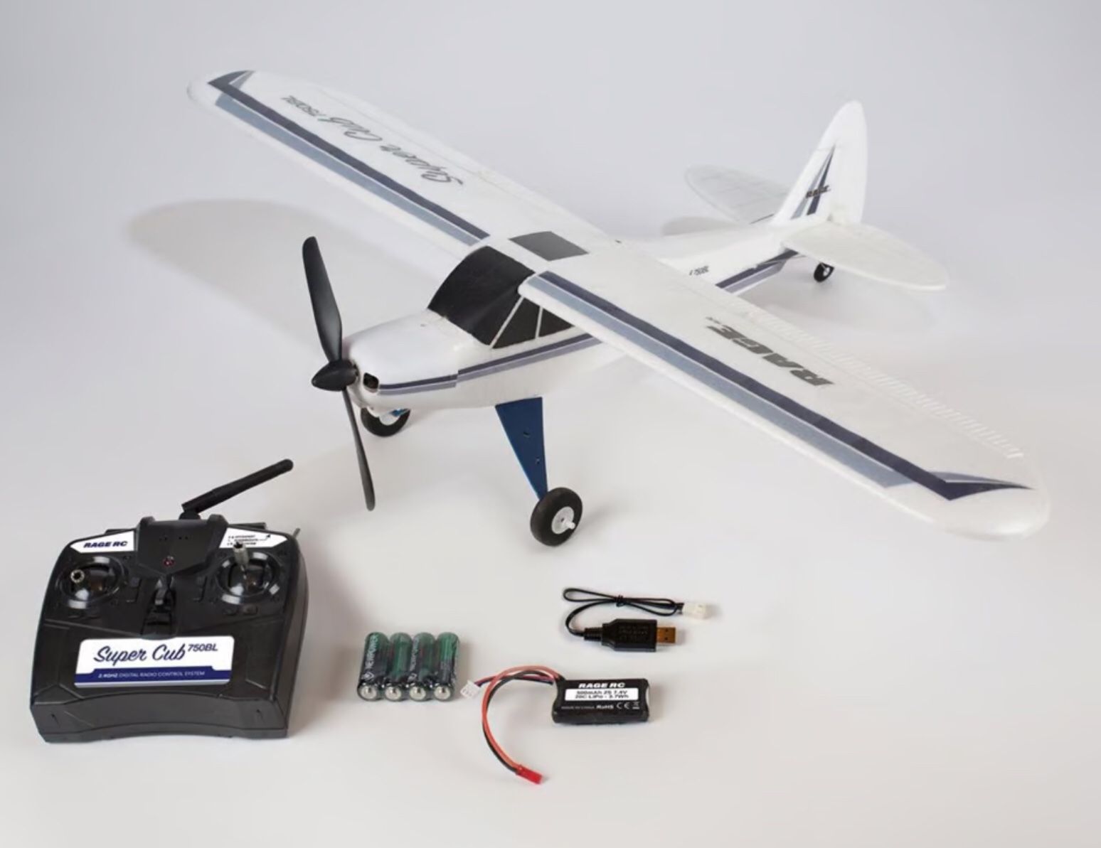 Rage RC Super Cub 750 Brushless RTF 4 Channel Aircraft @ Parkflyers RC