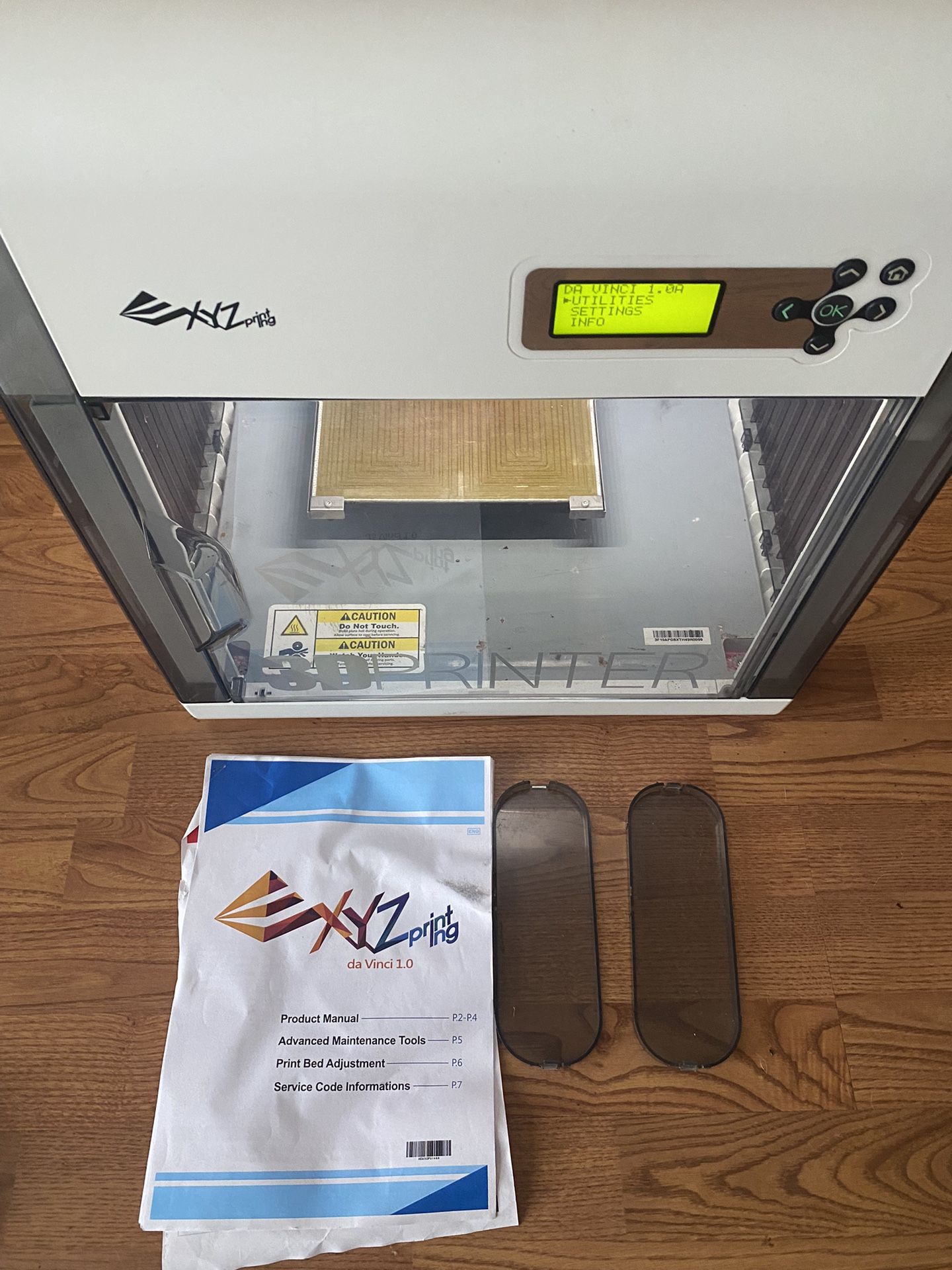 Xyz Printing Da Vinci 1.0 3D Printer, white