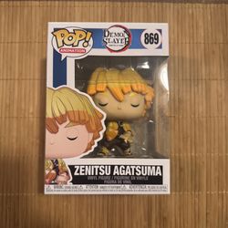 Funko Pop! Vinyl: Demon Slayer: Kimetsu no Yaiba - Zenitsu Agatsuma #869