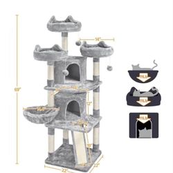 Brand New 69” Cat Tree 