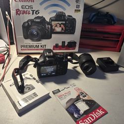 Cannon Rebel Eos T6