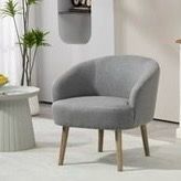 Mainstay Curved Textured Accent Chair