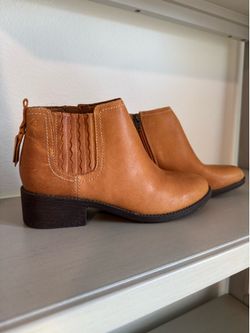 Sperry Top Sider Tan Ankle Boots