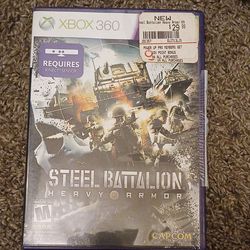 Xbox 360 Steel Battalion Heavy Armor Game