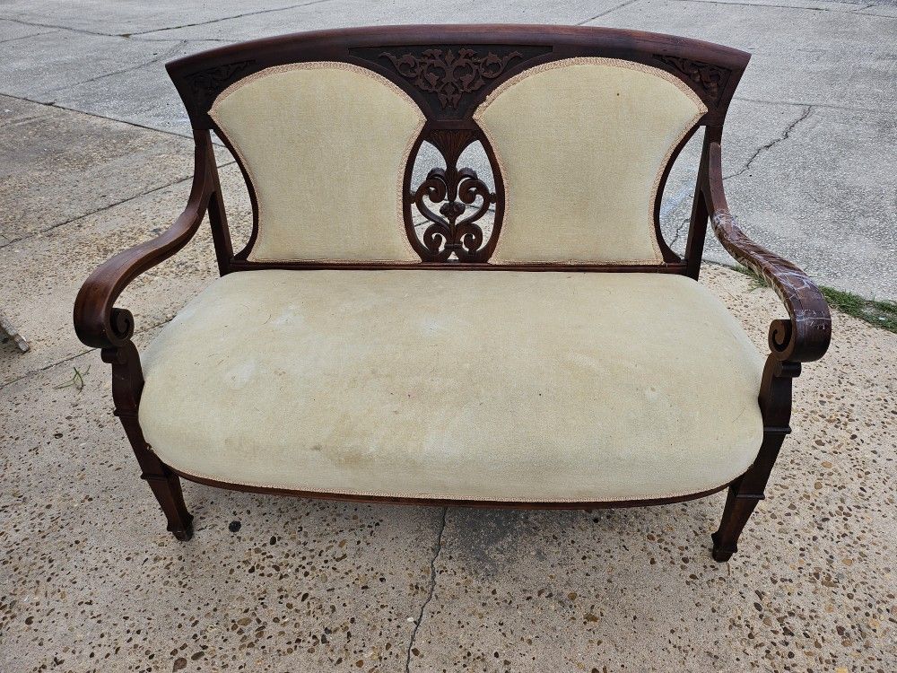 Antique Wood Bench