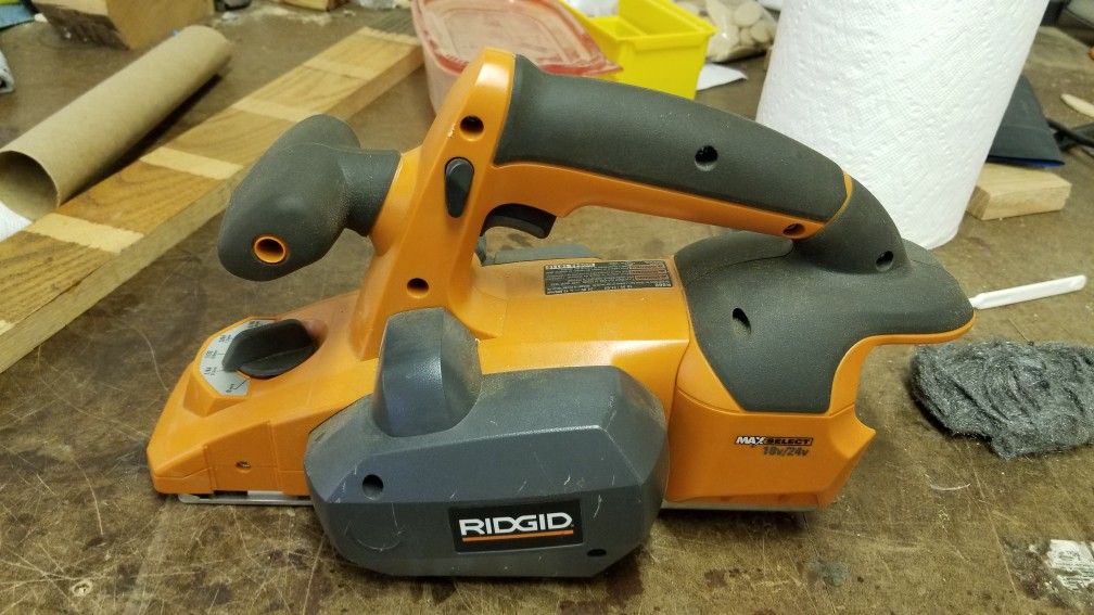 Ridgid Cordless Planer