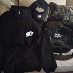 2007 NBA All Star ADDIDAS pinstripe Jacket And Backpack And Cap.all New Never Used. 100$