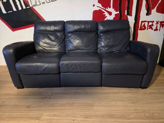 Leather couch