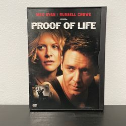 Proof of Life DVD Movie Russell Crowe Meg Ryan Widescreen 2000