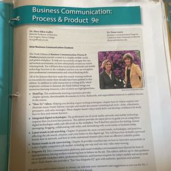 Business, Communication 9e 
