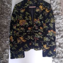 Chenille jacquard Vintage H&M Blazer