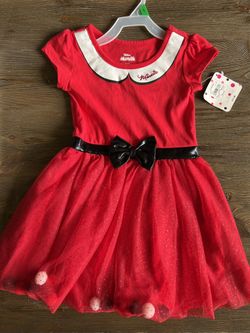 NWT DISNEY DRESS GIRLS SZ 5 MINNIE MOUSE
