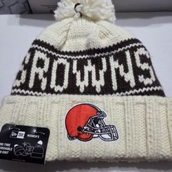 Cleveland Browns New Era Beanie $34 retail 
