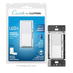 LUTRON CASETA DIVA DIMMER BRAND NEW, 100+ AVAILABLE 