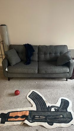Gray sofa