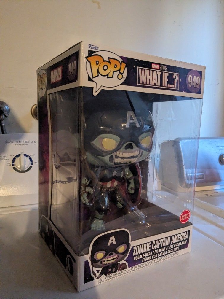 Zombie Captain America Funko Pop Jumbo