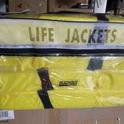 New Life Vest 4-pack With Bag seachoice 86010 20" L x 12" W x 10" H