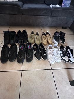 Jordan’s Nikes Yeezy shoes