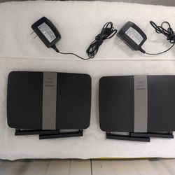 2 Linksys Routers 