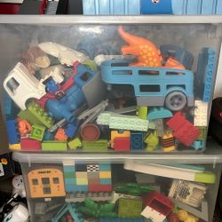 Full Container Of  Legos