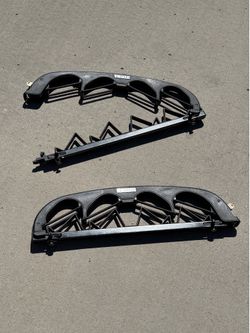 Thule roof rack ski holders