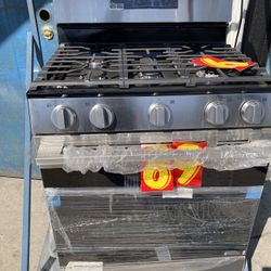 New LG Stainless Steel Gas Stove 5 Burner And Repair