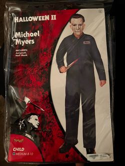 Halloween II Michael Myers Child Costume Medium 8-10