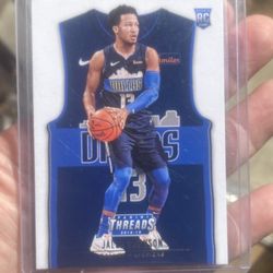 2019 Panini Threads Jalen Brunson Rookie Card RC #204 Statement Jersey