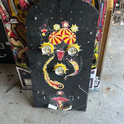 Electromechanical Pinball Playfield Vintage Arcade Part 