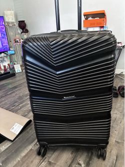 Big rolling hardshell luggage