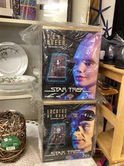 Star Trek Borg Queen And Locutus Of Borg Ultra Collectible 6” Figures (Priced Separate)