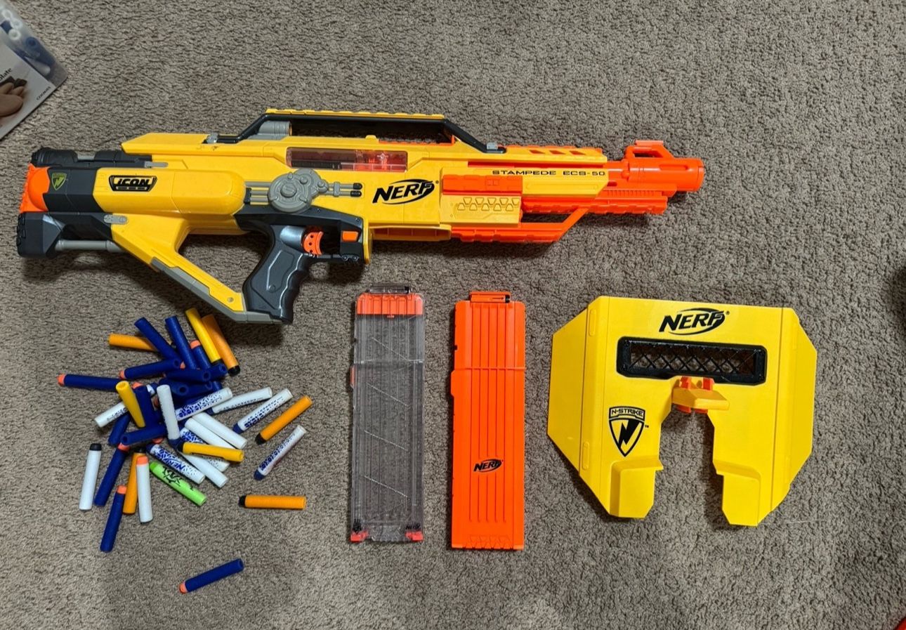 Nerf Icon Series Stampede Blaster