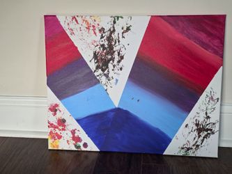 Original Abstract Acrylic Painting on Canvas (20" x 16")