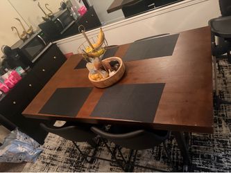Counter height table set