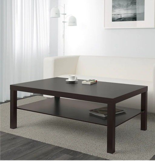 Coffee table From IKEA black Brown