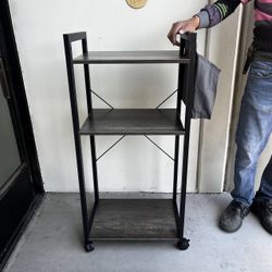 New In Box 20x14x42 Inch Tall Kitchen Microwave Printer Stand 3 Tier Cart 
