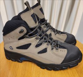 Wolverine Hudson Men's Gray Steel Toe Work Boots / Botas Trabajo Size 9.5 EW / NEW